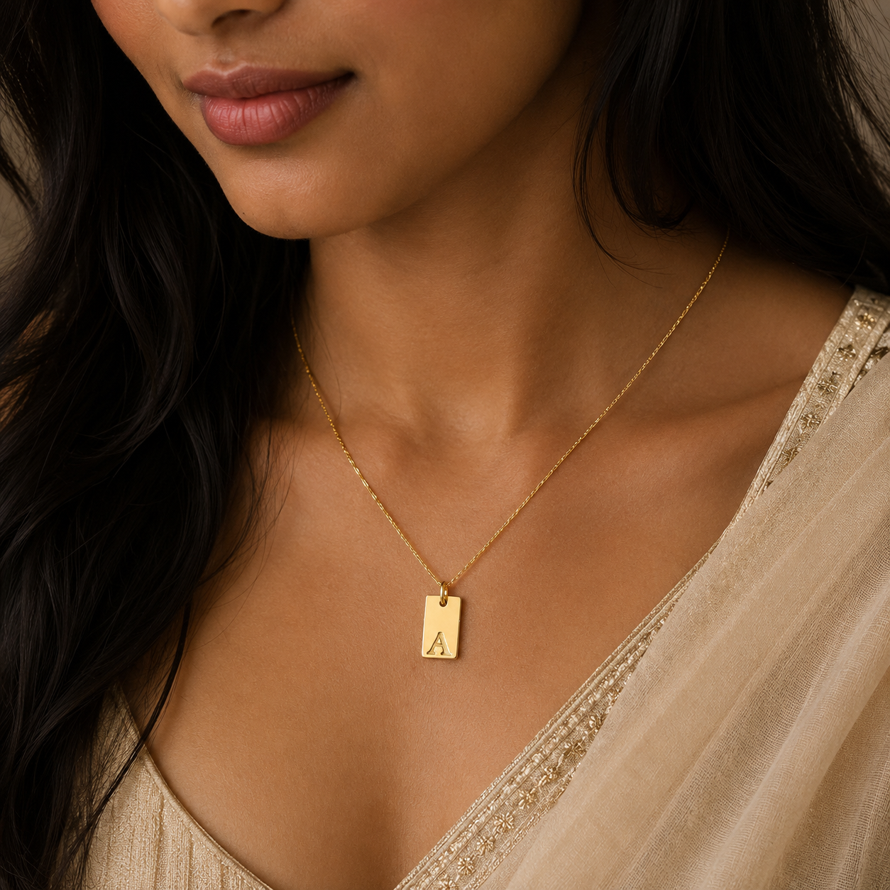 LETTER PENDANT FOR HIM AND HER