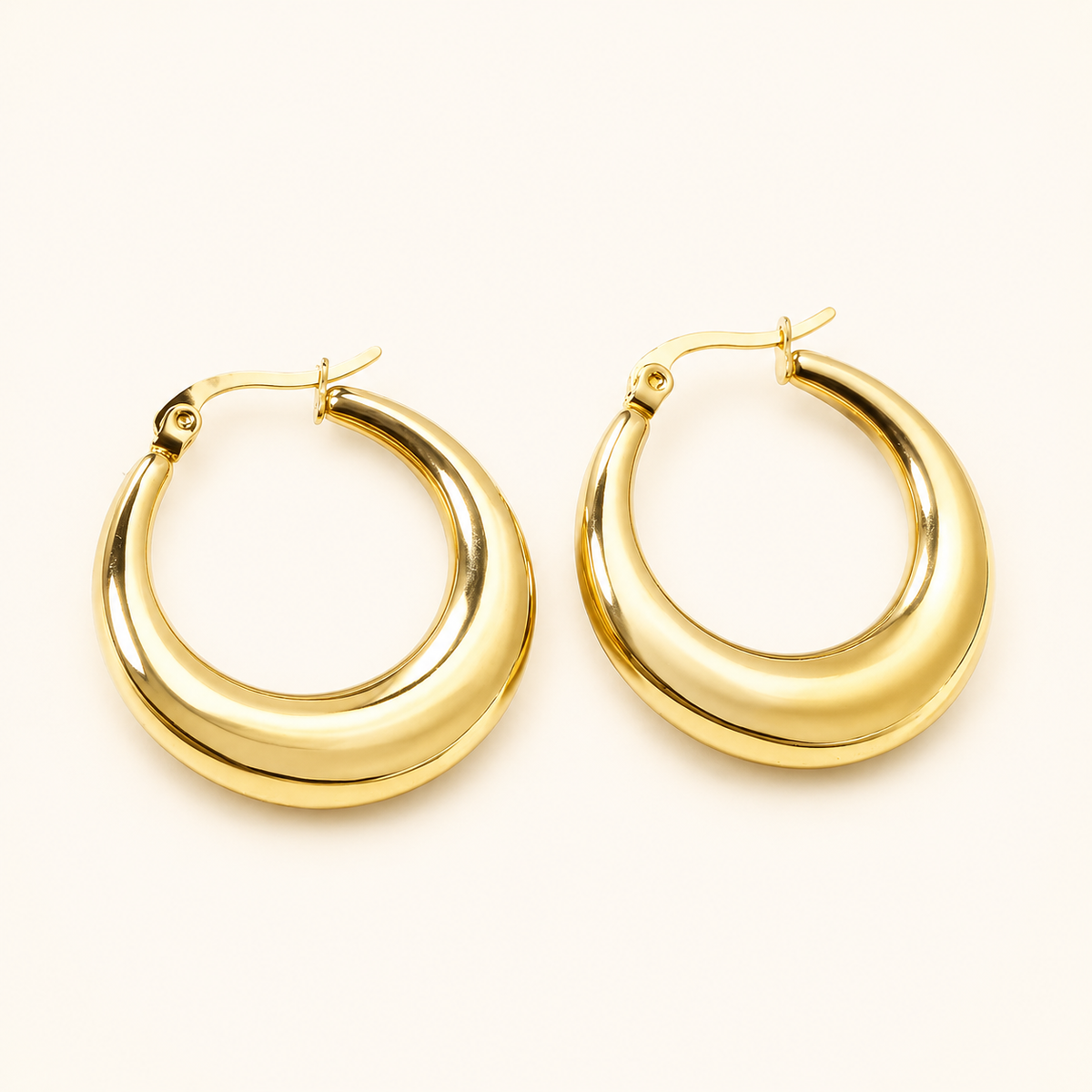 VINTAGE RING EARRINGS