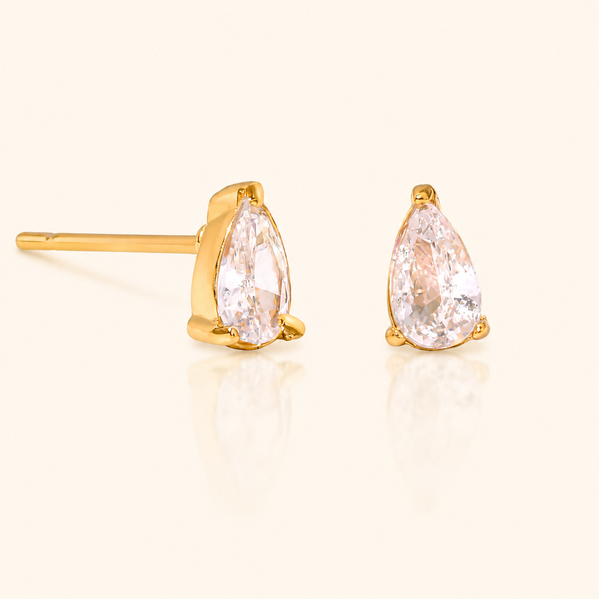 GOLDEN PINK DRAKE EARRINGS