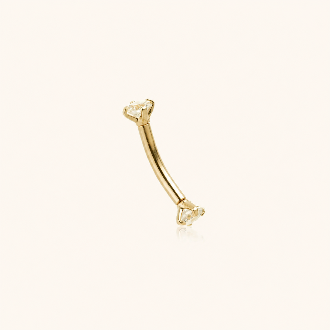 STYLISH CURVED TITANIUM BAR