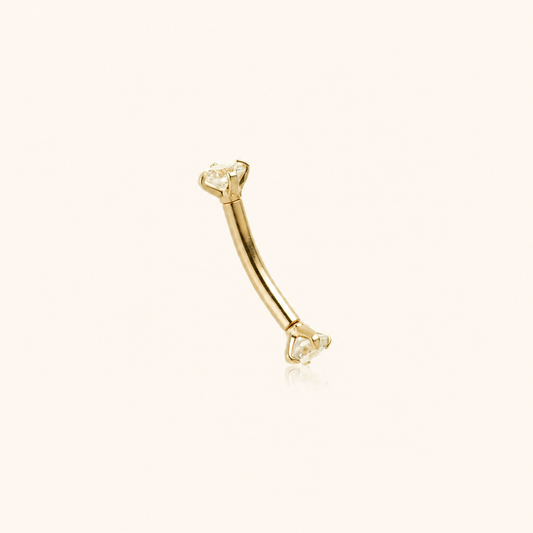 STYLISH CURVED TITANIUM BAR