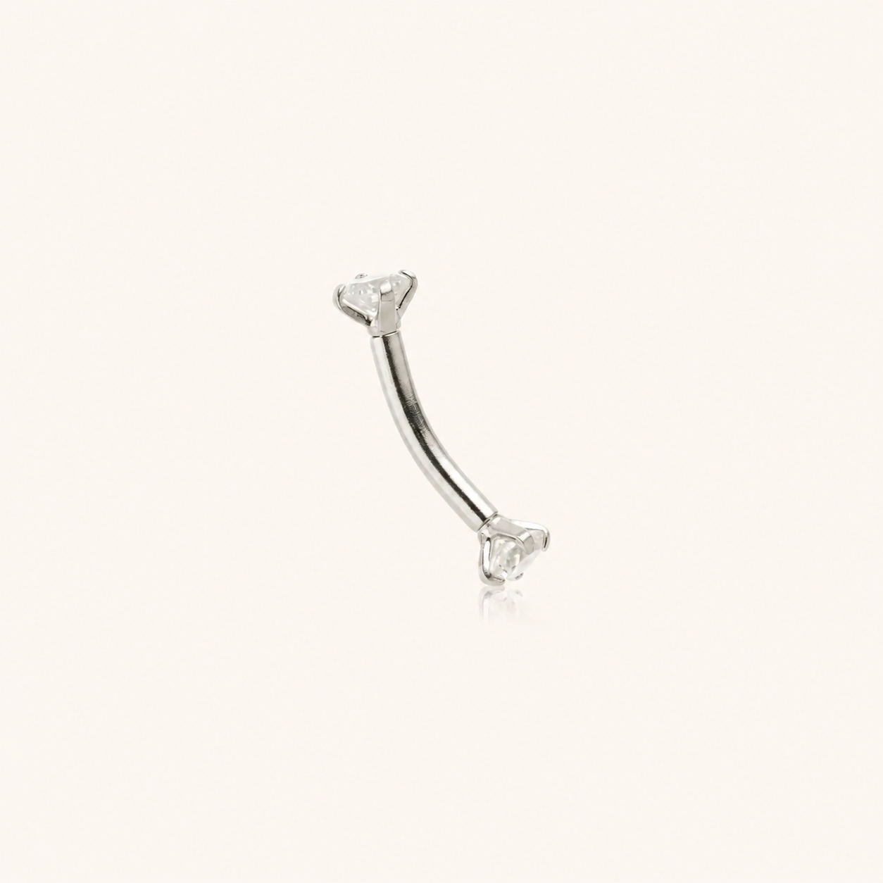 STYLISH CURVED TITANIUM BAR