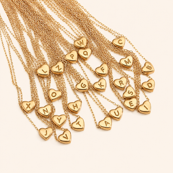 A MINIATURE LETTER PENDANT FOR YOUR BELOVED