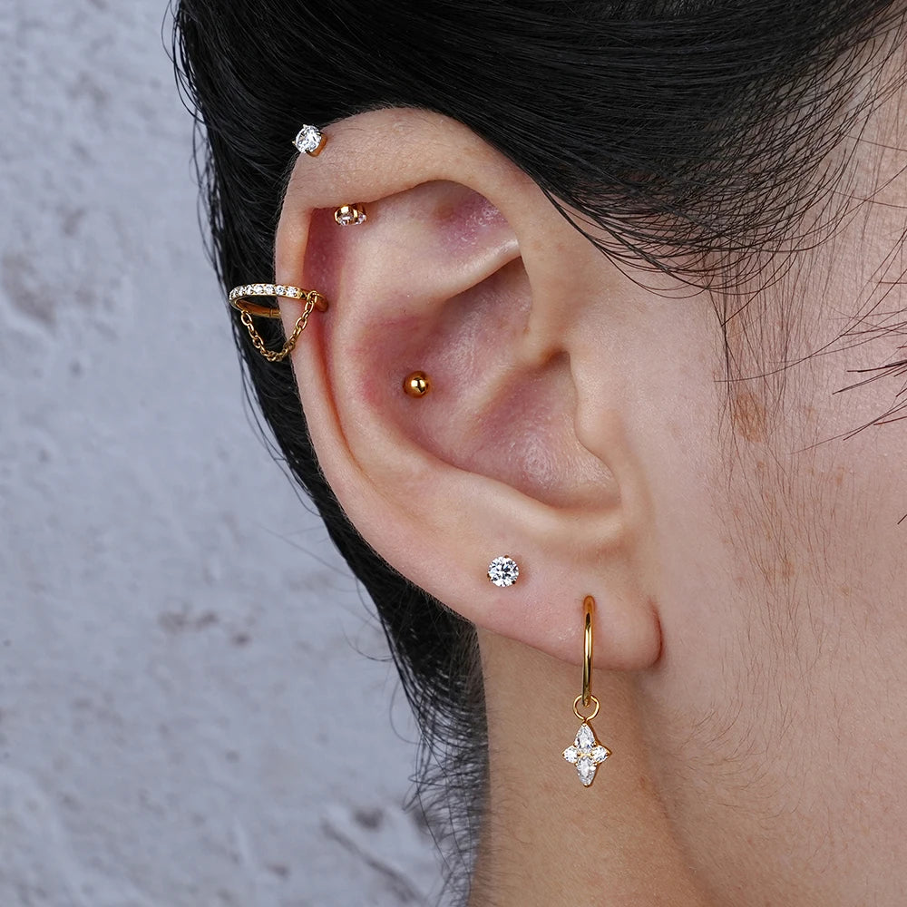 STYLISH CURVED TITANIUM BAR