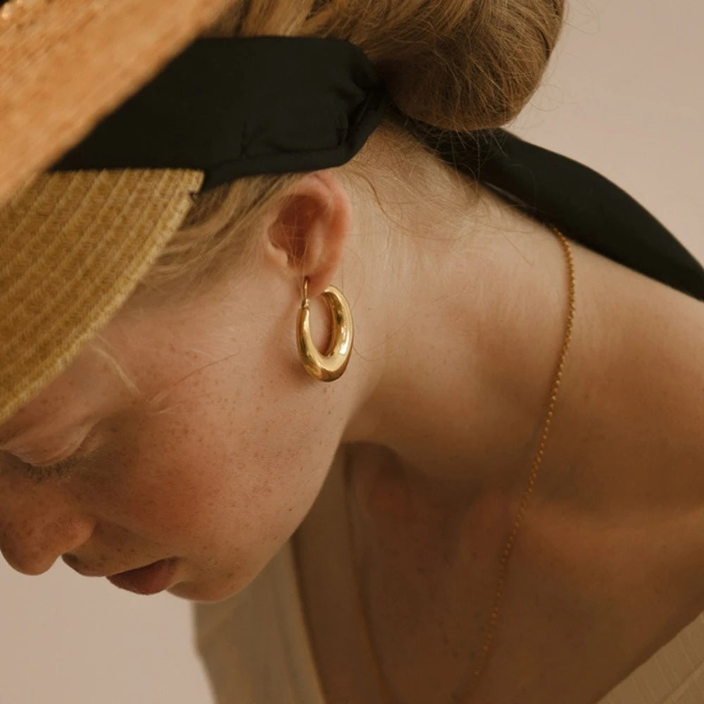 VINTAGE RING EARRINGS